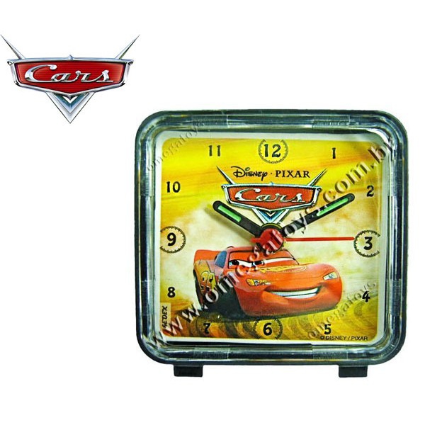 Mini Relógio Despertador Relâmpago McQueen Carros Disney - Gedex