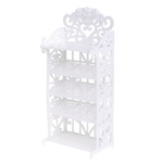 Viva Mini Sapato Rack Para Dolls Início Shoes Armazenamento Ferramenta Modelo Para A Boneca De Presente Brinquedo Para Crianças