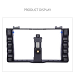 Mobile Phone Rabbit Cage Hand Held Camera Bracket Live Video Stabilizer Phone Stand Support