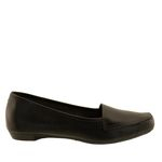 Mocassim Feminino De Couro Preto