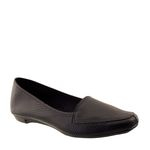 Mocassim Feminino De Couro Preto