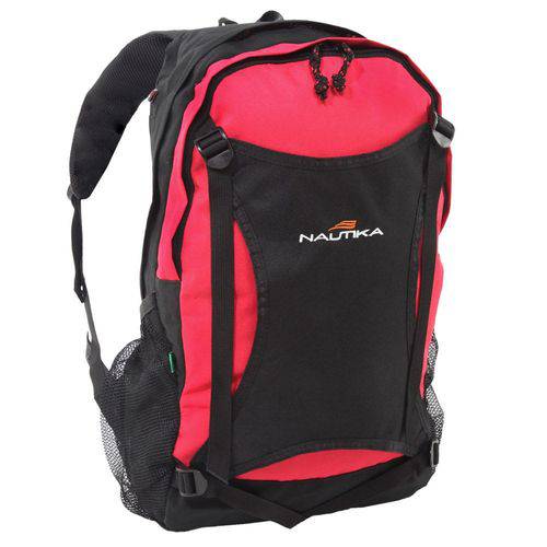 Mochila Nautika Street Vermelho Preto