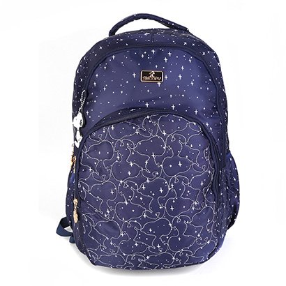 Mochila Escolar Infantil Luxcel Snoop Matelassê