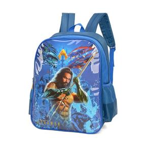 Mochila Escolar Infantil para Meninos - Aquaman - Luxcel