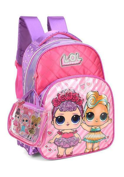 Mochila Escolar LOL IS34611LO Pink Luxcel