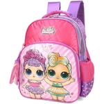 Mochila LOL Luxcel 4 Bolsos IS34611LORV-PK Rosa