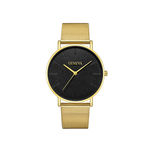 Moda Amantes Womens Homens Clássico Concise Rodada Dial Quartz Relógio De Pulso