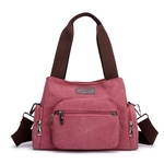 Moda Casual Grande Capacidade Canvas Messenger Bag ¨²nico Shoulder Bag Bolsas