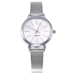 Moda Casual Luxury analógico Quartz Mulheres Quartz Relógios de pulso Relógios ZB002