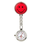 Moda Casual Quartz relógio de pulso luminoso Cara Alegre Pocket Watch