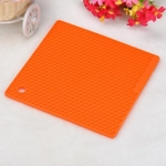 Moda Kitchen Table Pad Ferramentas Silicone Pot Holder Trivet Mat resistente ao calor