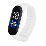 Moda LED Digital Sports Watch Unisex Silicone faixa de pulso Rel¨®gios Homens Mulheres