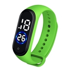 Moda LED Digital Sports Watch Unisex Silicone faixa de pulso Rel¨®gios Homens Mulheres