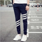 Moda Pants Homens Mulheres Esportes Slim Fit Casual Sports Calças