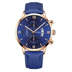 Fashion Watches Men Leather Bracelet Quartz Wrist Watch