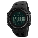 Moda relógios Mens digital inteligente à prova d'água esportes relógio de pulso Bluetooth não