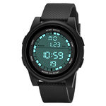 Moda Waterproof Luminescência Digital Assista Homens Adolescente Outdoor Sports Relógio De Pulso