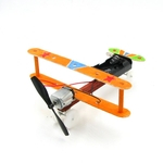 Modelo de aeronave de combate a hélice planador DIY Technology Craft Aerodinâmica Curso de presente de brinquedo educacional