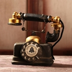 Modelo De Telefone De Resina Do Vintage Fotografia Em Miniatura Artesanato Adereços Bar Decoração De Casa