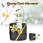 Módulo de mecanismo de movimento de relógio silencioso de quartzo de 12 mm Kit DIY Hora Minuto Segundo sem bateria
