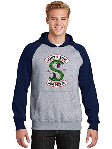 Moletom Canguru Masculino Raglan Riverdale South Side Serpents ER_112