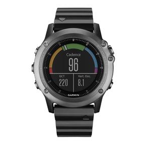 Monitor Cardíaco com GPS Fênix 3 Sapphire Bundle Garmin - Cinza