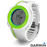 Monitor Cardíaco com GPS Garmin Forerunner 210, Branco e Verde - 0100086342