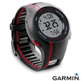 Monitor Cardíaco com GPS Garmin Forerunner 110, Preto e Vermelho - RUNNER110M