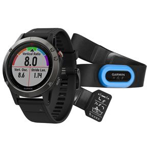 Monitor Cardíaco Garmin com GPS de Pulso Fenix 5 – Cinza