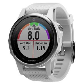 Monitor Cardíaco Garmin com GPS de Pulso Fenix 5S – Branco