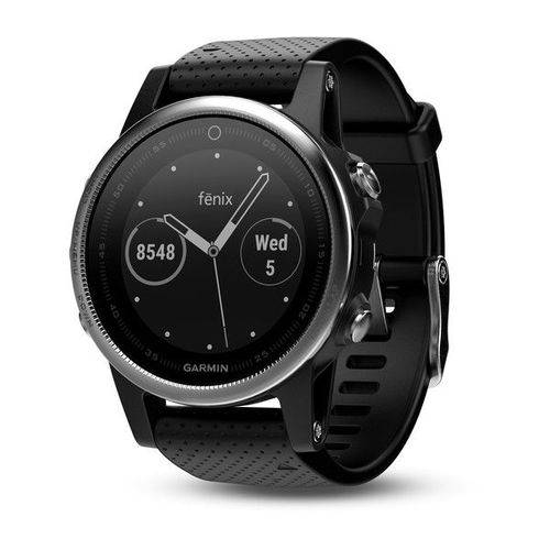 Monitor Cardíaco Garmin com GPS de Pulso Fenix 5S - Preto