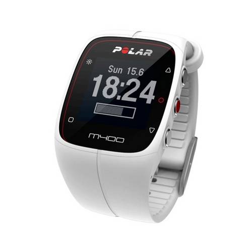 Monitor Cardíaco M400 Polar Gps Bluetooth Recarregável Branco