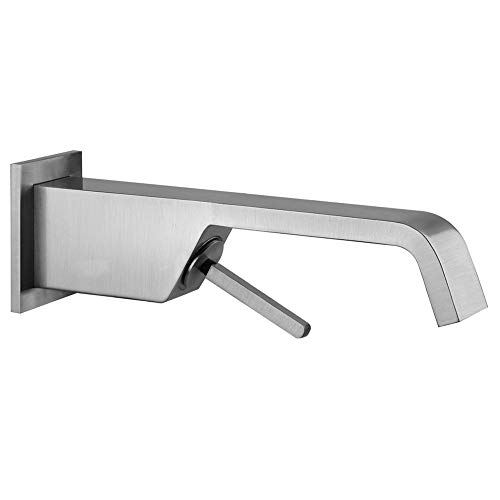 Monocomando Parede 25Cm Linha Rettangolo XL Inox Gessi