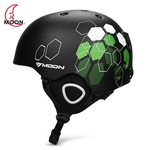 MOON Outdoor Helmet Ski integrado com alça ajustável Air Vent de Ciclismo Skating