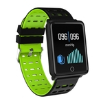 Inteligente Pulseira 1,44 Tela Cardíacos Pressão Arterial GPS Track Movimento IP68 Assista Waterproof Saúde