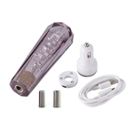 Mudan?a modificado Cabe?a Universal Manual de cristal bolha DESLOCAMENTO DE VARA Head Light LED