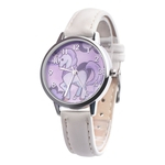 Woman Girls Cartoon Quartz Watch Adjustable Leather Bracelet Animal Wristwatches Gifts for Children