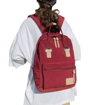 Mulher simples Ins Estilo saco de escola Moda Mochila Grande Capacidade Backpack