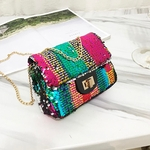 Mulheres 2019 New pequeno saco Fashion Square Shoulder Bag Casual Messenger Bag