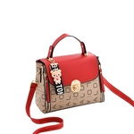 Mulheres Carta bonito Imprimir All-jogo Casual Único Shoulder Bag Handbag