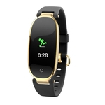 Mulheres Inteligentes pulseira pulseira assistir esportes Fitness Tracker