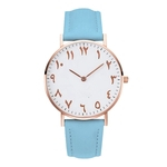 Mulheres Moda Rel¨®gios Ladies Casual Quartz Rel¨®gio de pulso Rel¨®gio de couro Strap