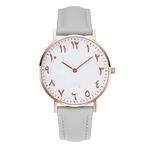 Mulheres Moda Rel¨®gios Ladies Casual Quartz Rel¨®gio de pulso Rel¨®gio de couro Strap