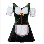 Mulheres Off-ombro Sexy Oktoberfest tradicional Dirndl Vestido Retro Tamanho Grande traje vestido