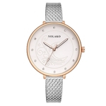 Mulheres Quartz Relógio de luxo YK53 Para melhores presentes Quartz Relógio de pulso Pulseira