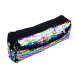 Multifuncionais meninas papelaria Zipper Pen Bag armazenamento caso Cosmetic Holder (colorido)