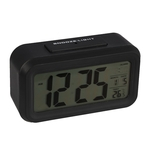 Mute Relógio Eletrônico Digital com Função Temperatura Snooze (excluindo as pilhas)