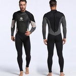 Neoprene de 3mm Siamese Fato de Mergulho para homens e mulheres Surfing Quente impermeável Wet-Suit tipo