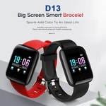 New D13 Smart Band Watch Fitness Tracker Pedometer Bluetooth Sport ID 116 Plus Smart Bracelet Wrist Bands Heart Rate Blood Pressure