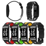 New Fashion Mulheres Homens HM68 Bluetooth relógio inteligente Bluetooth 4.0 Pulseira Heart Rate Monitor IP 67 impermeável para IOS Android